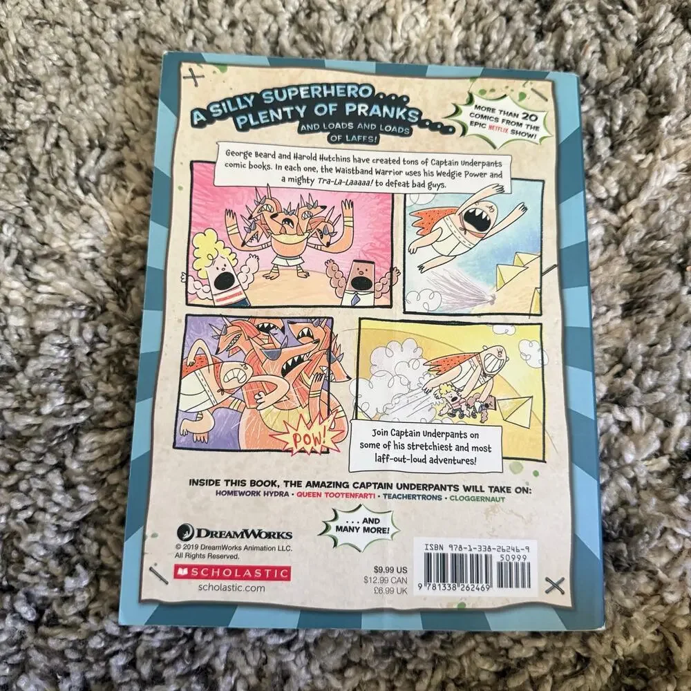 Epic Tales Captain Underpants George Harold's Comix Collection #1 Comic Book